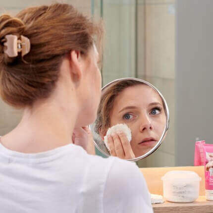 The product is shown in an exemplary application