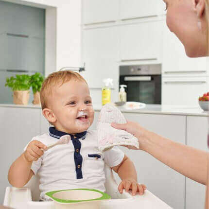 The product is shown in an exemplary application