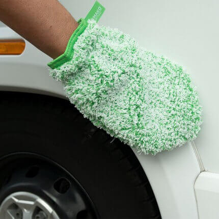 The product is shown in an exemplary application