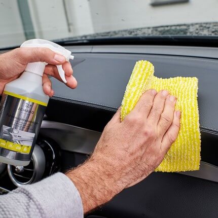 The product is shown in an exemplary application
