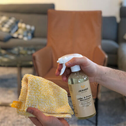 The product is shown in an exemplary application