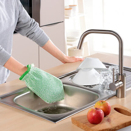 The product is shown in an exemplary application