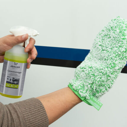 The product is shown in an exemplary application