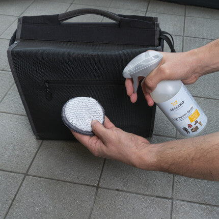 The product is shown in an exemplary application