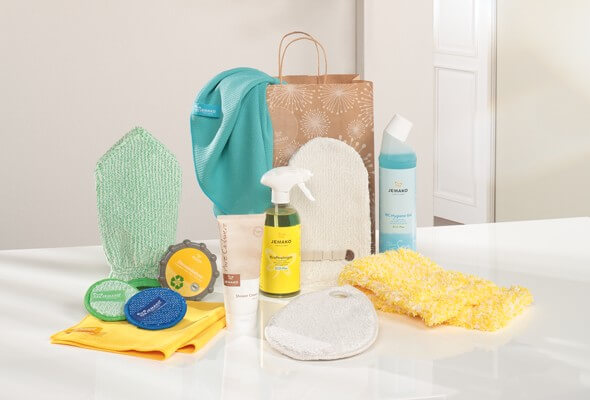 <p>No matter what cleaning problem you have, JEMAKO has the right solution. And for every cleaning party<sup>®</sup> host, a nice gift on top. What do you fancy? </p>